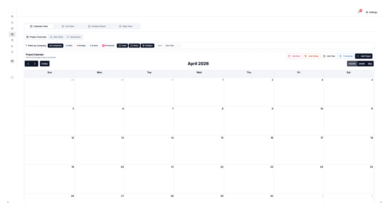 Calendar Integration