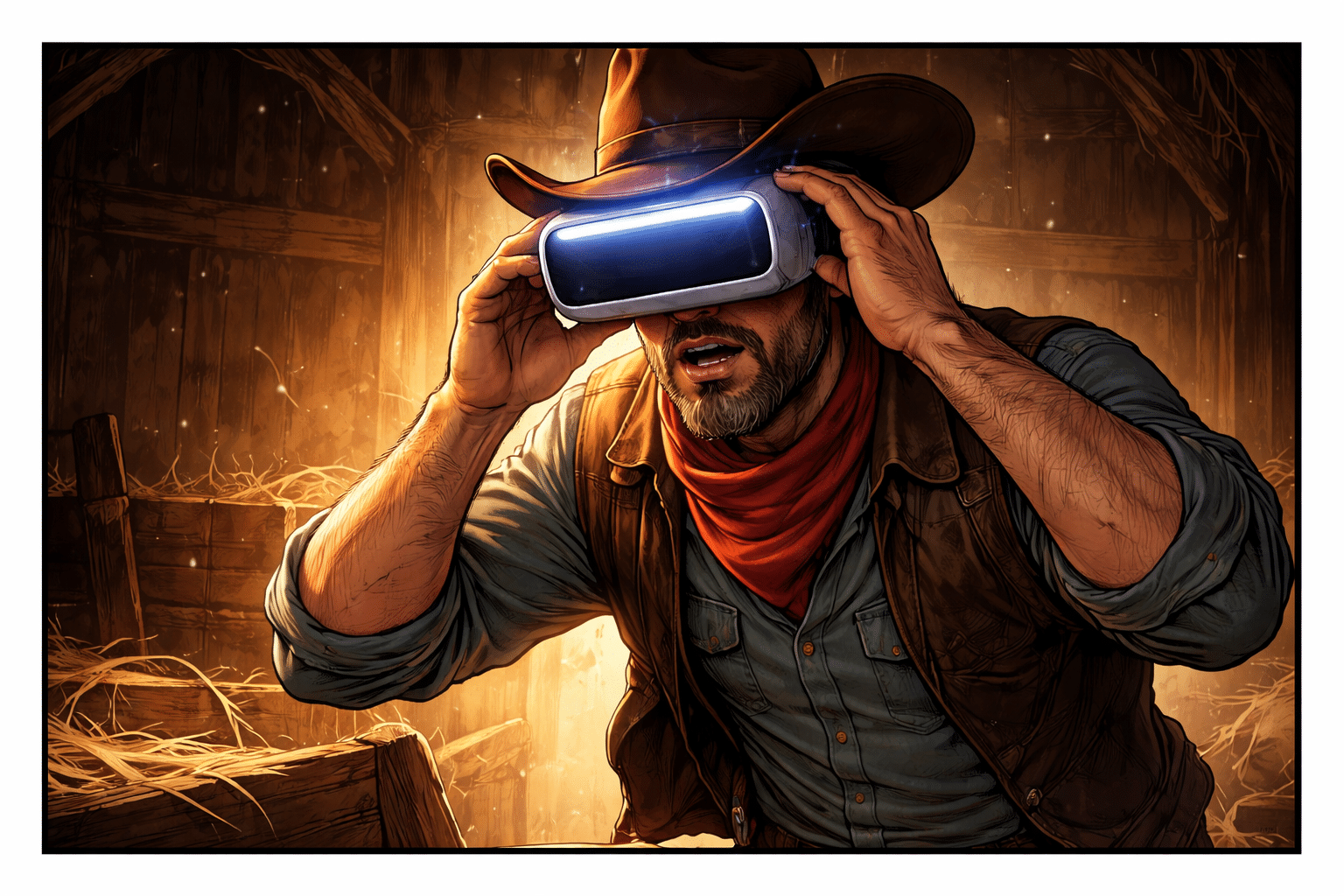 Realms VR Smith and Western Storyboard